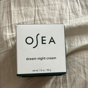 OSEA Dream Night Cream — White and Dark Green Packaging